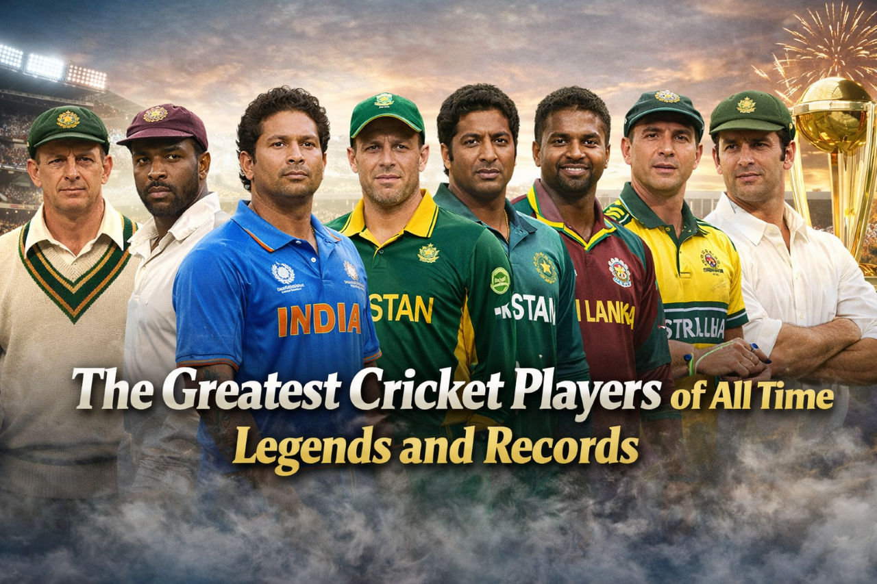 The Greatest Cricket Players of All Time