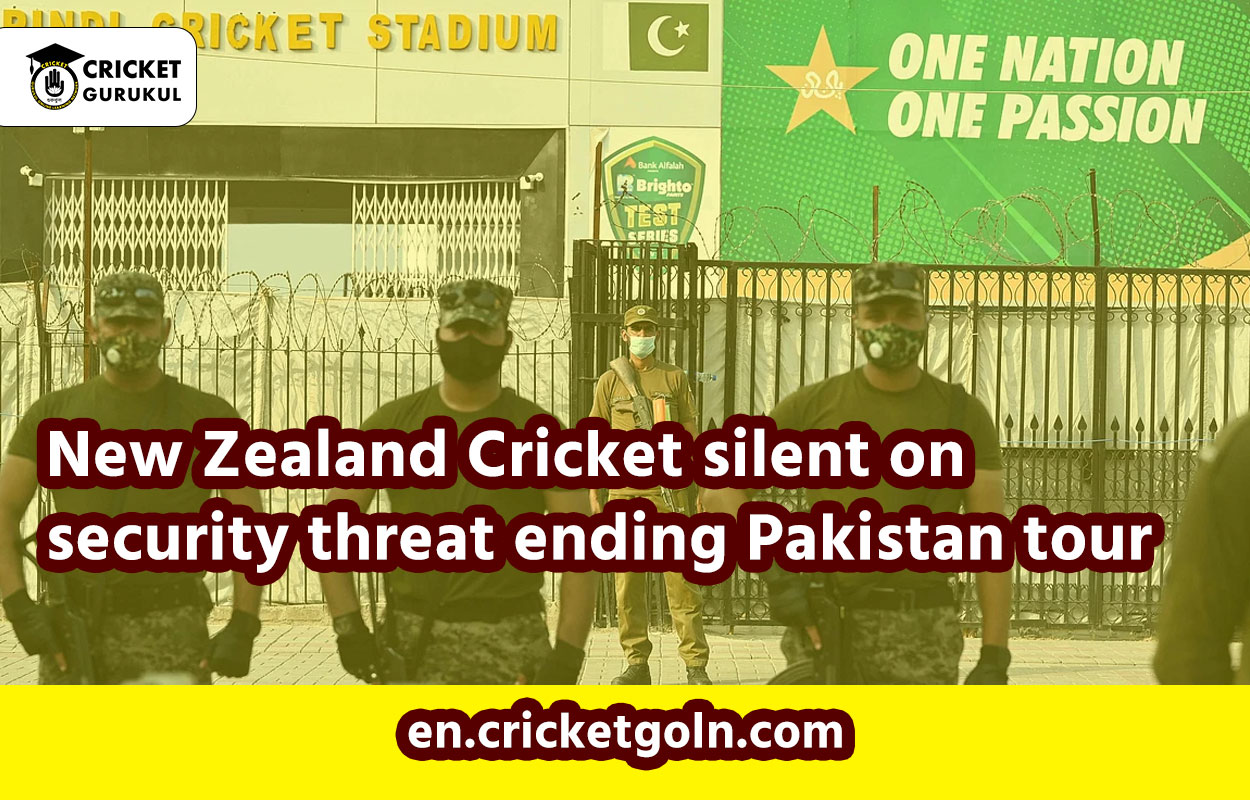 New Zealand Cricket silent on security threat ending Pakistan tour