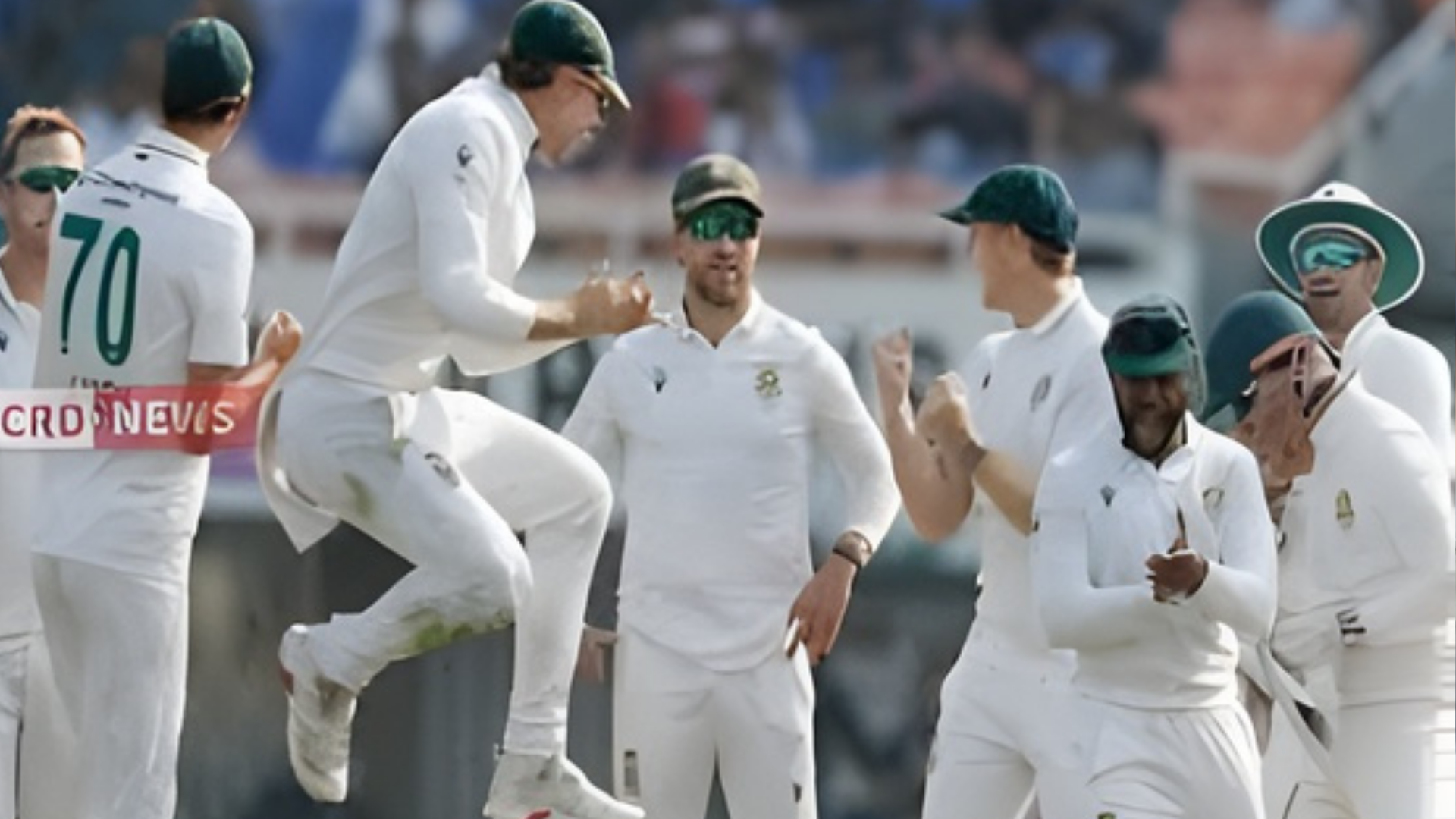 South African Star Jansen Shines with Bat and Ball—India in Shambles 1 93 with the Bat 6 Wickets with the Ball Jansen Storms Guwahati Test Cricket Gurukul, GOLN