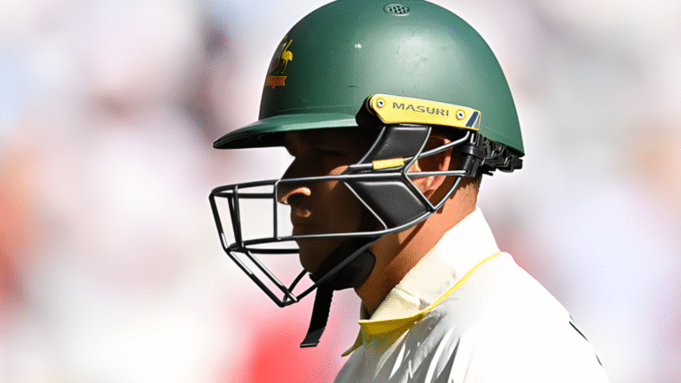 Ex players furious as Australias batting collapses after Khawajas penalty Cricket Gurukul, GOLN