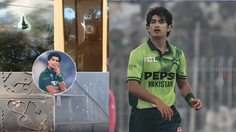 Gun Attack on Pakistan Pacer Naseem Shahs Home Five Suspects Arrested 1 Cricket Gurukul, GOLN