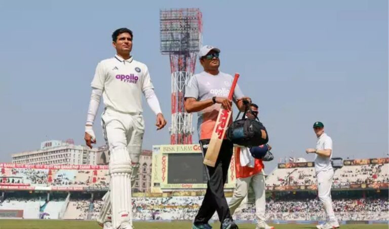 Shubman Gill Hospitalised with Neck Spasm, Ruled Out of the Kolkata Test