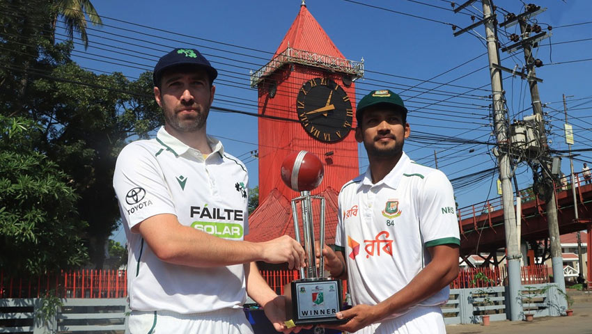 Trophy Unveiled in Front of the Historic Ali Amjad’s Clock Tower!