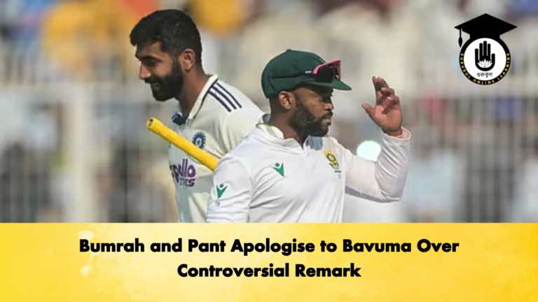 Bumrah and Pant Apologise to Bavuma Over Controversial Remark Cricket Gurukul, GOLN