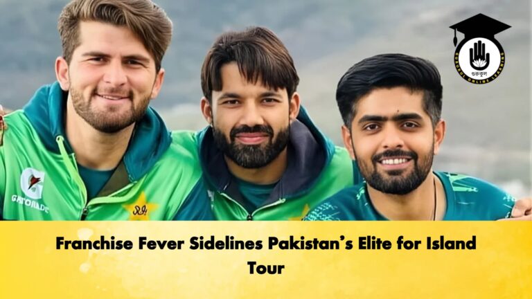 Franchise Fever Sidelines Pakistans Elite for Island Tour Cricket Gurukul, GOLN