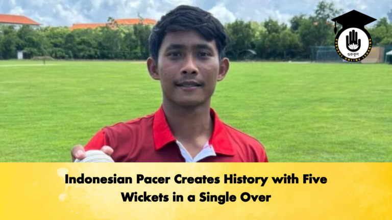 Indonesian Pacer Creates History with Five Wickets in a Single Over Cricket Gurukul, GOLN