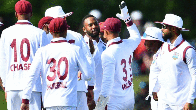 West Indies পেসারদের দাপট তবুও উইলিয়ামসন–ব্রেসওয়েলের লড়াইয়ে সমানে সমান প্রথম দিন Cricket Gurukul, GOLN
