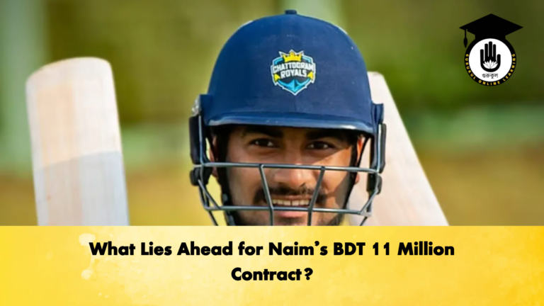 What Lies Ahead for Naims BDT 11 Million Contract Cricket Gurukul, GOLN