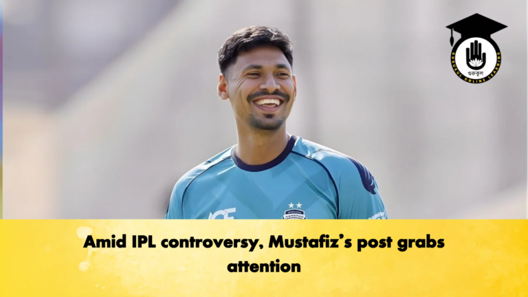 Amid IPL controversy Mustafizs post grabs attention 2 Cricket Gurukul, GOLN