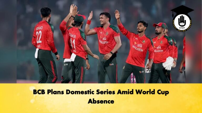 BCB Plans Domestic Series Amid World Cup Absence Cricket Gurukul, GOLN