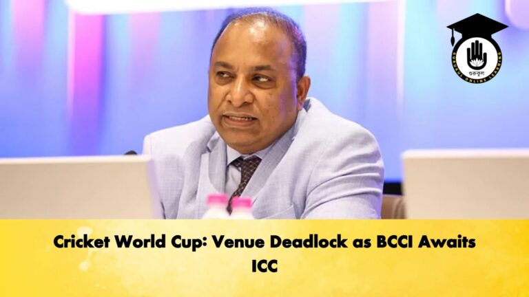 Cricket World Cup Venue Deadlock as BCCI Awaits ICC Cricket Gurukul, GOLN