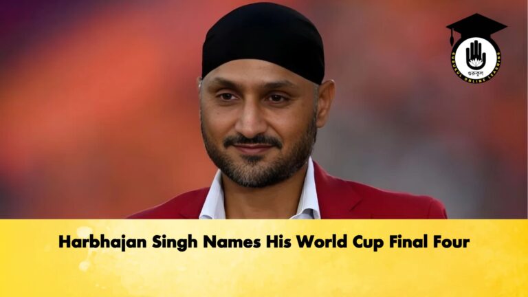 Harbhajan Singh Names His World Cup Final Four Cricket Gurukul, GOLN