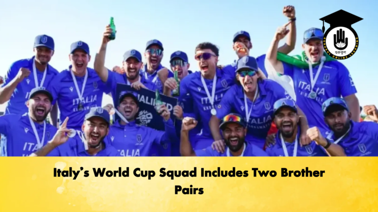 Italys World Cup Squad Includes Two Brother Pairs Cricket Gurukul, GOLN