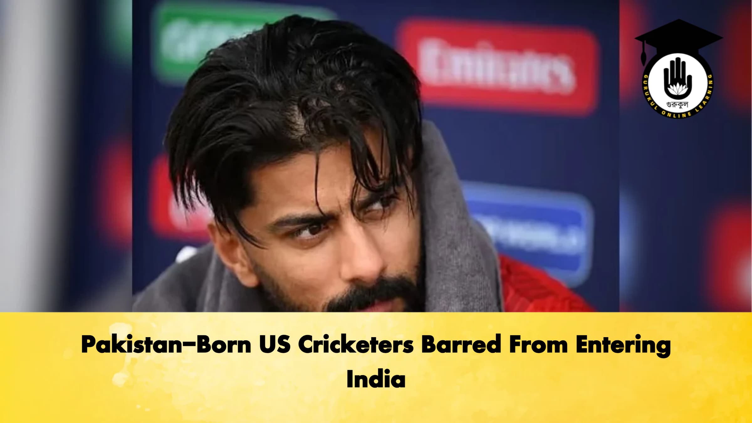 Pakistan Born US Cricketers Barred From Entering India Cricket Gurukul, GOLN