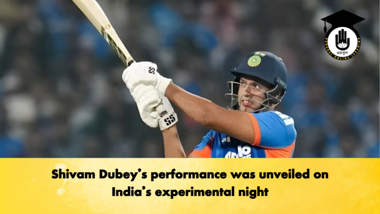 Shivam Dubeys performance was unveiled on Indias experimental night Cricket Gurukul, GOLN
