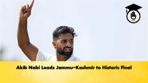Akib Nabi Leads Jammu Kashmir to Historic Final Cricket Gurukul, GOLN