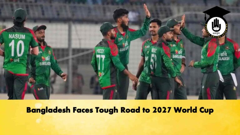 Bangladesh Faces Tough Road to 2027 World Cup