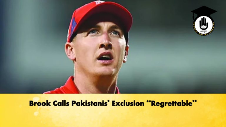 Brook Exclusion of Pakistanis From The Hundred Regrettable 2 Cricket Gurukul, GOLN