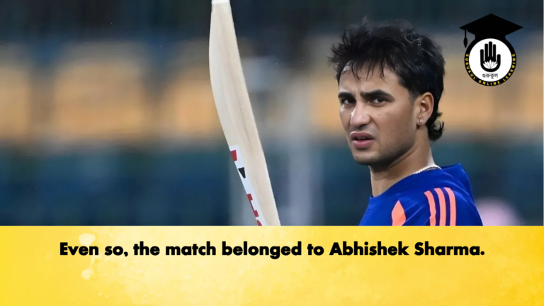 Even so the match belonged to Abhishek Sharma Cricket Gurukul, GOLN
