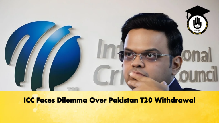 ICC Faces Dilemma Over Pakistan T20 Withdrawal Cricket Gurukul, GOLN