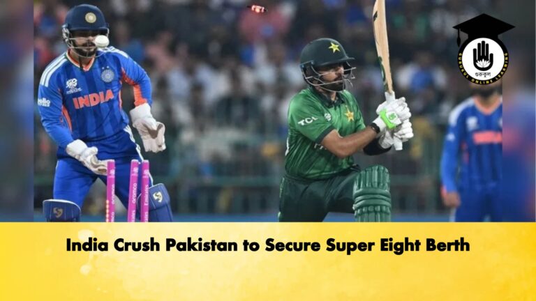 India Crush Pakistan to Secure Super Eight Berth 1 Cricket Gurukul, GOLN
