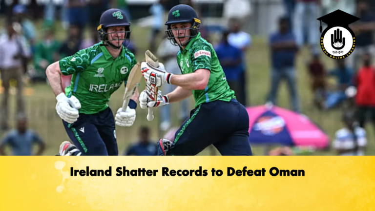 Ireland Shatter Records to Defeat Oman Cricket Gurukul, GOLN