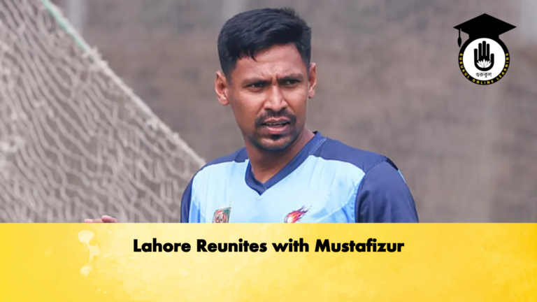 Lahore Reunites with Mustafizur Cricket Gurukul, GOLN