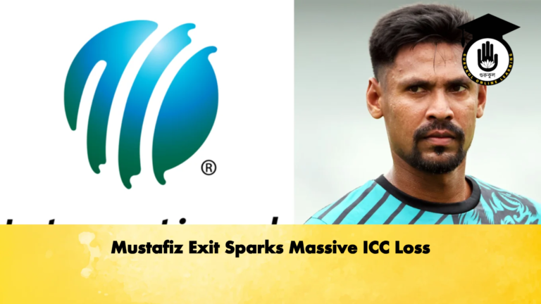 Mustafiz Exit Sparks Massive ICC Loss Cricket Gurukul, GOLN