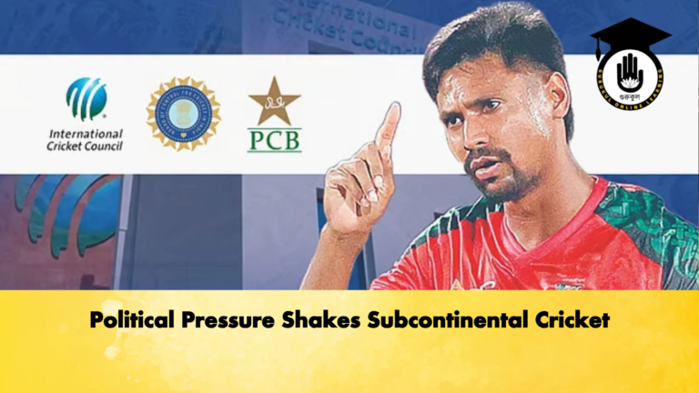 Political Pressure Shakes Subcontinental Cricket Cricket Gurukul, GOLN