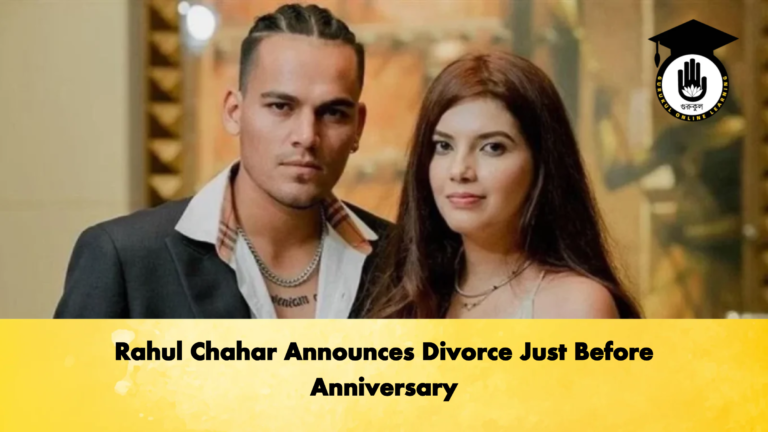 Rahul Chahar Announces Divorce Just Before Anniversary Cricket Gurukul, GOLN