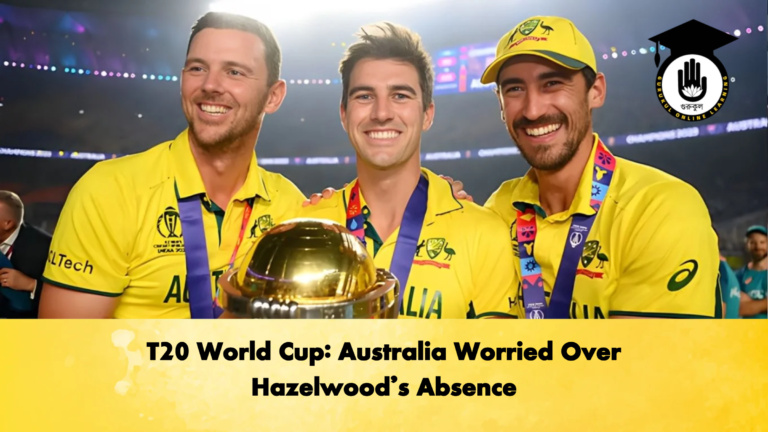 T20 World Cup Australia Worried Over Hazelwoods Absence Cricket Gurukul, GOLN