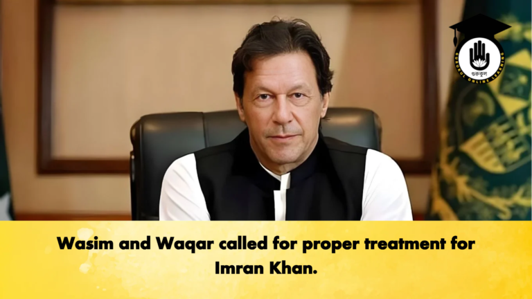 Wasim and Waqar called for proper treatment for Imran Khan Cricket Gurukul, GOLN