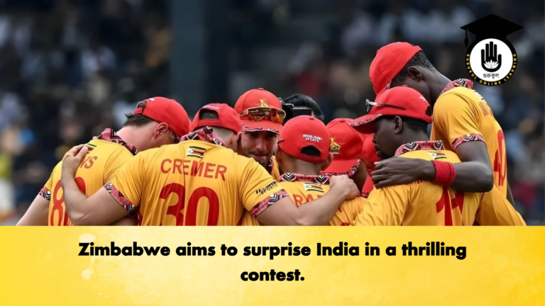 Zimbabwe aims to surprise India in a thrilling contest Cricket Gurukul, GOLN