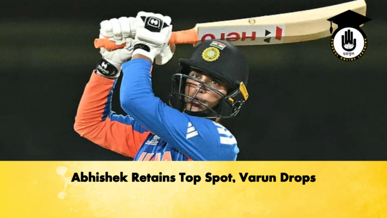 Abhishek Retains Top Spot Varun Drops Cricket Gurukul, GOLN