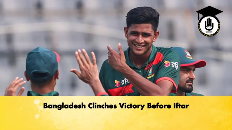 Bangladesh Clinches Victory Before Iftar 3 Cricket Gurukul, GOLN