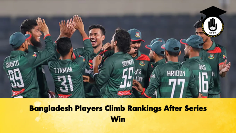 Bangladesh Players Climb Rankings After Series Win Cricket Gurukul, GOLN