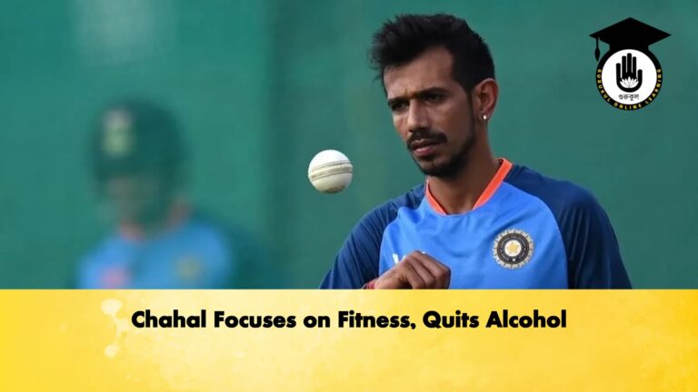 Chahal Focuses on Fitness Quits Alcohol 1 Cricket Gurukul, GOLN