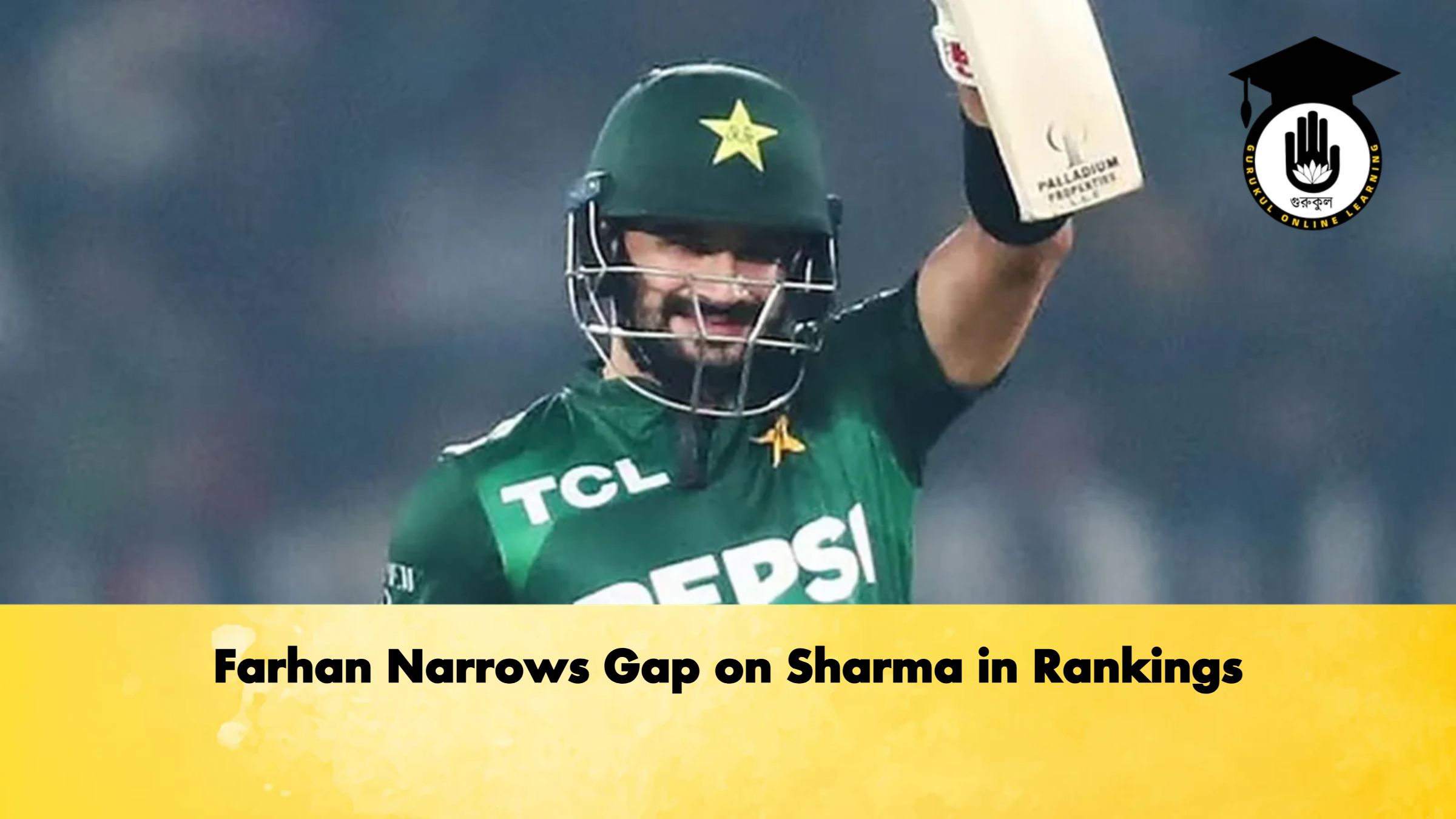 Farhan Narrows Gap on Sharma in Rankings 1 Farhan Narrows Gap on Sharma in Rankings Cricket Gurukul, GOLN