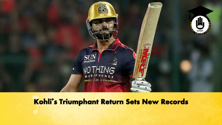 Kohlis Triumphant Return Sets New Records Cricket Gurukul, GOLN