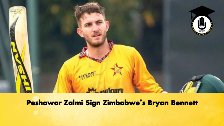 Peshawar Zalmi Sign Zimbabwes Bryan Bennett 2 Cricket Gurukul, GOLN