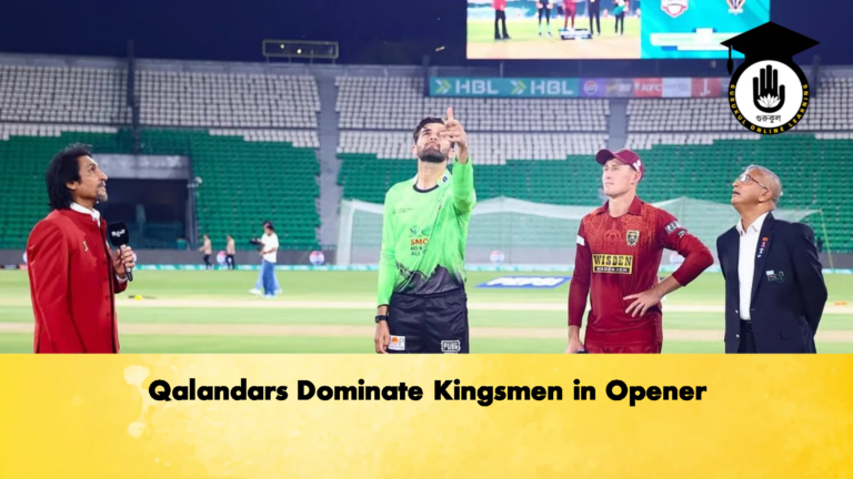 Qalandars Dominate Kingsmen in Opener Cricket Gurukul, GOLN
