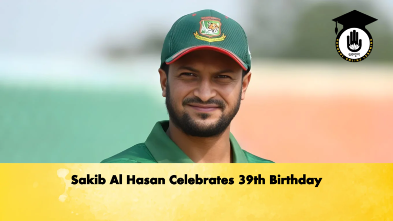 Sakib Al Hasan Celebrates 39th Birthday Cricket Gurukul, GOLN