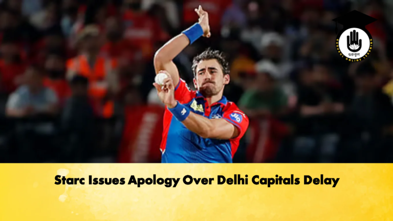 Starc Issues Apology Over Delhi Capitals Delay Cricket Gurukul, GOLN