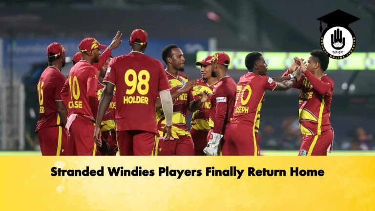 Stranded Windies Players Finally Return Home Cricket Gurukul, GOLN