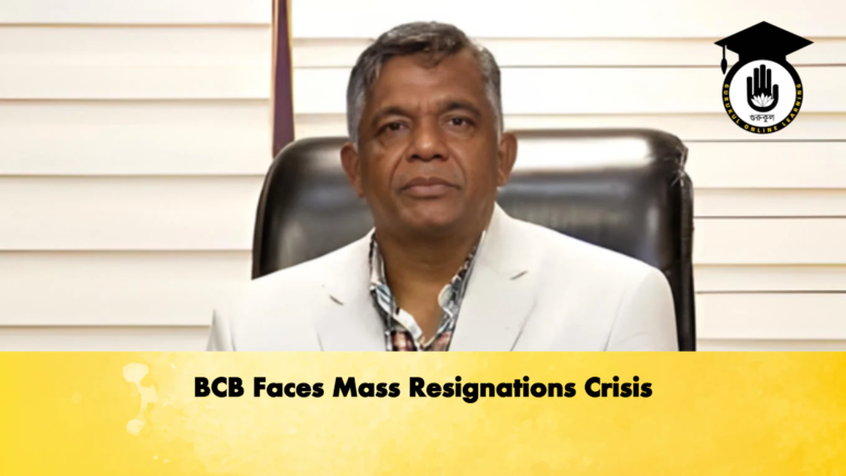 BCB Faces Mass Resignations Crisis Cricket Gurukul, GOLN
