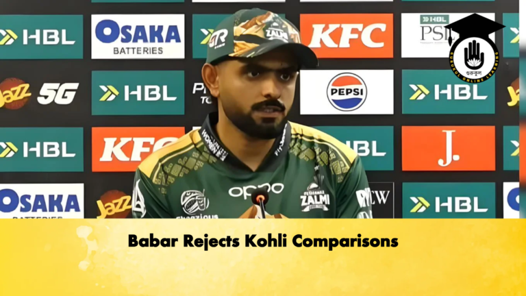 Babar Rejects Kohli Comparisons Cricket Gurukul, GOLN