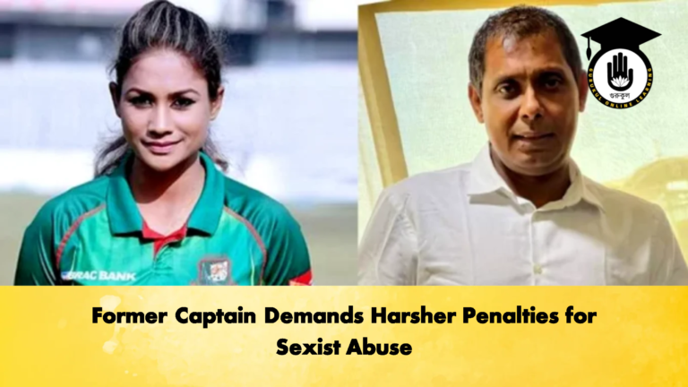 Former Captain Demands Harsher Penalties for Sexist Abuse 2 Cricket Gurukul, GOLN