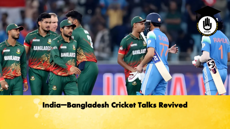 India–Bangladesh Cricket Talks Revived Cricket Gurukul, GOLN