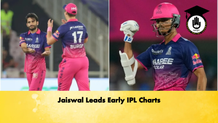 Jaiswal Leads Early IPL Charts Cricket Gurukul, GOLN