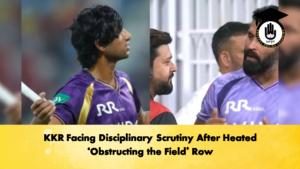 KKR Facing Disciplinary Scrutiny After Heated Obstructing the Field Row Cricket Gurukul, GOLN
